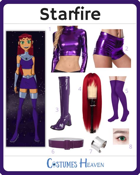 Starfire Costume Accessories